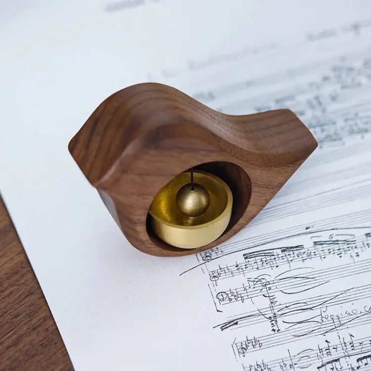 Rynx | Handmade wooden doorbell with cute bird – Charming and functional decoration