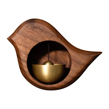 Rynx | Handmade wooden doorbell with cute bird – Charming and functional decoration