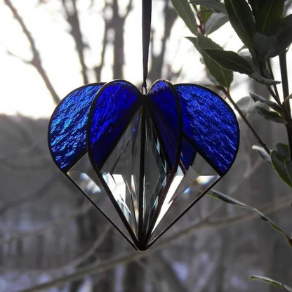 Rynx | RadiantHearts - Handcrafted heart decorations made of colorful glass