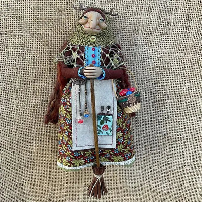 Rynx | Handmade Kitchen Witch – Brings Luck and PRedects Your Home!