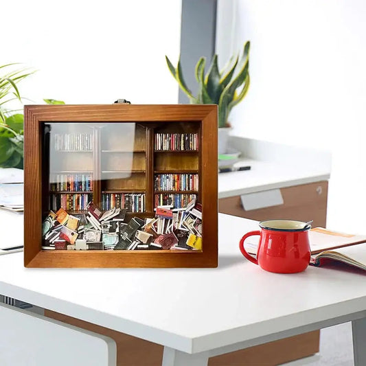 Rynx | Handmade Mini Wooden Shelf for Anxiety Relief