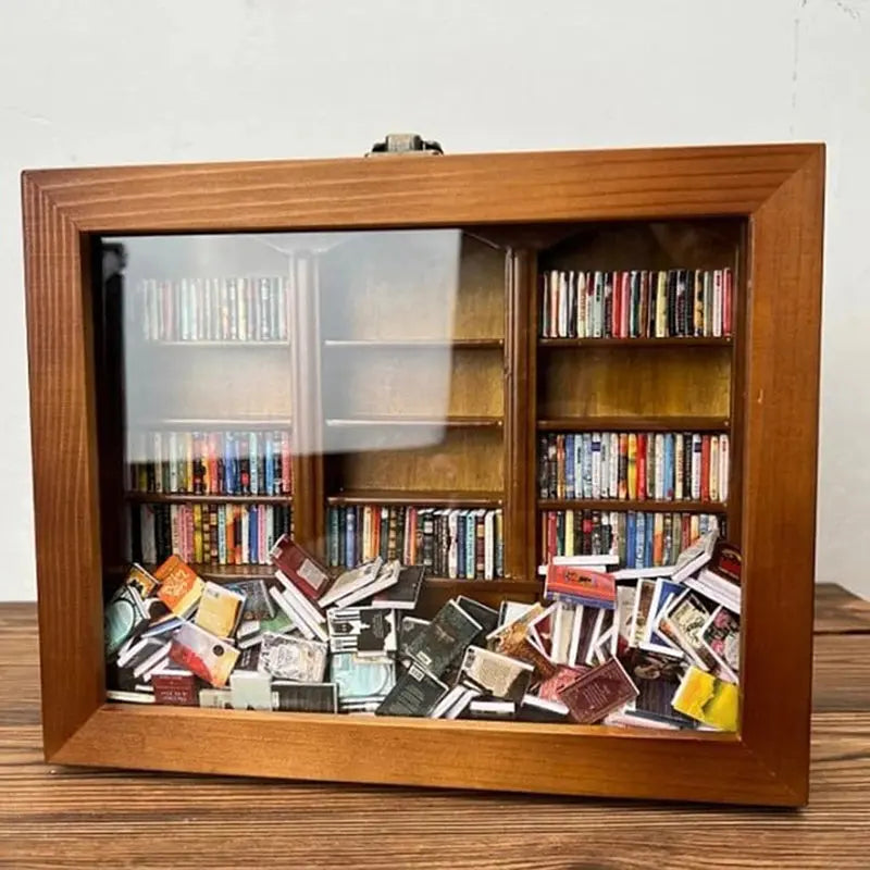Rynx | Handmade Mini Wooden Shelf for Anxiety Relief