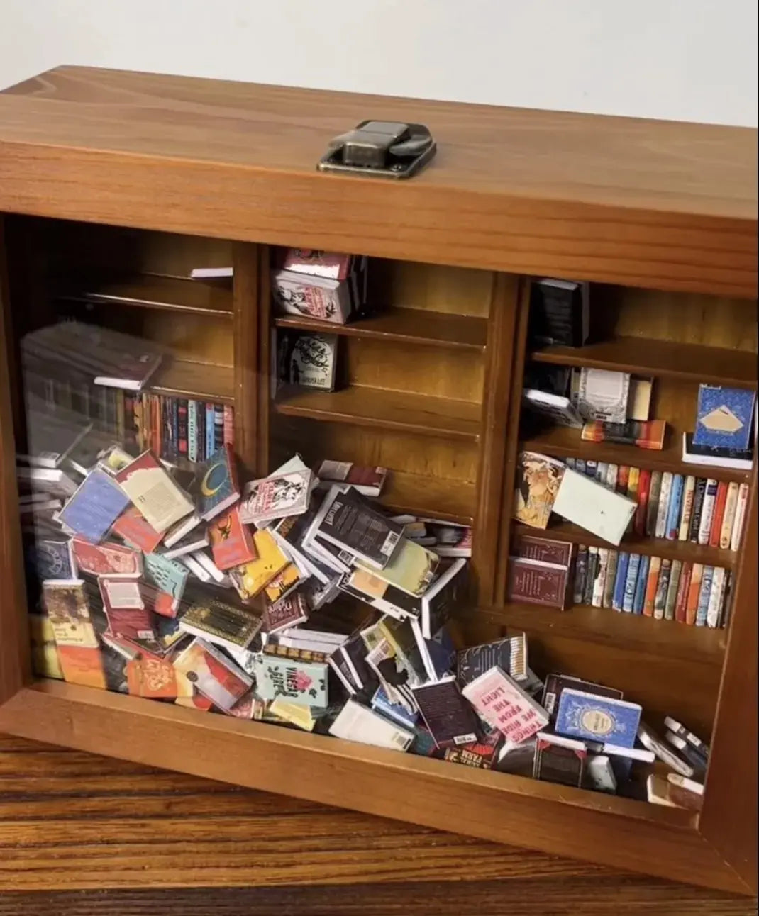 Rynx | Handmade Mini Wooden Shelf for Anxiety Relief