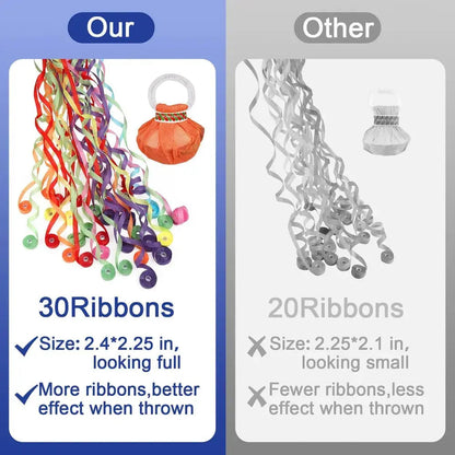 Rynx | Handy Paper Streamer – Colorful Decoration without Confetti Chaos