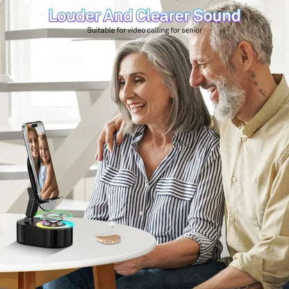 Rynx | Handy Stand with Induction Speaker & Power Bank