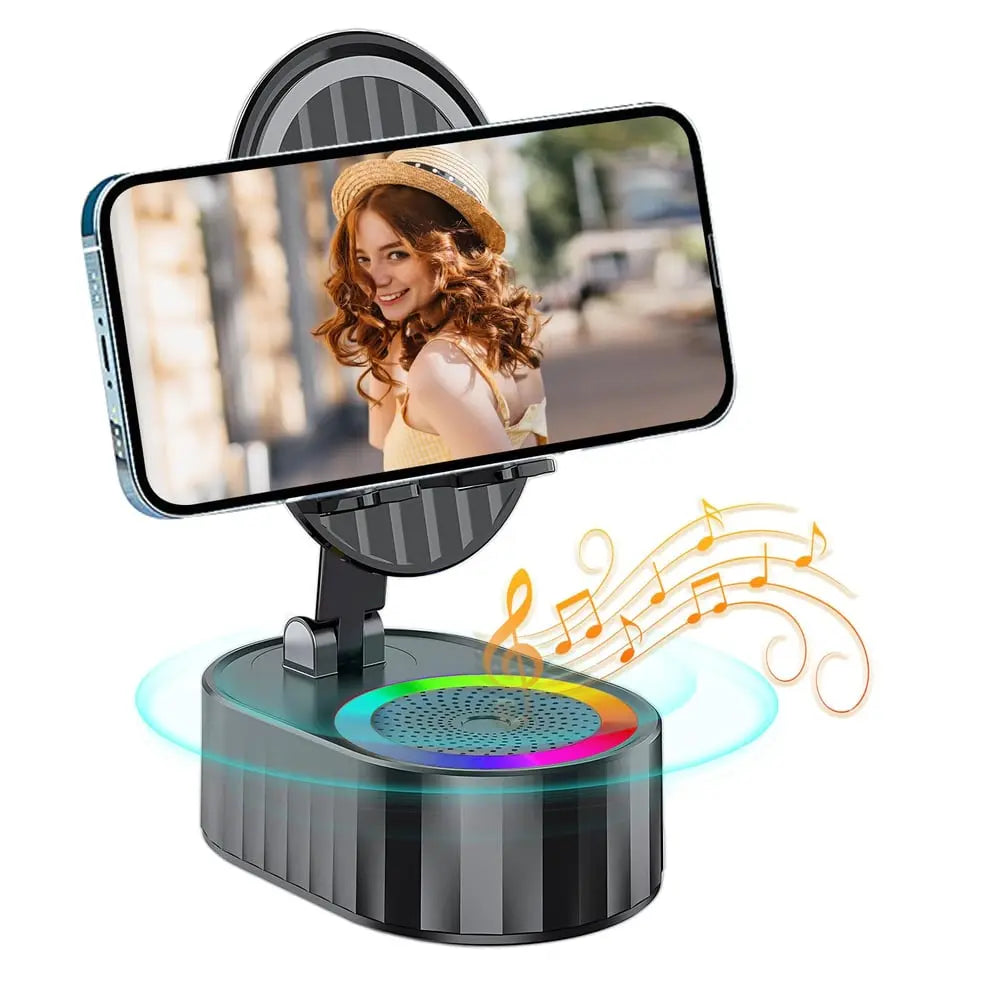 Rynx | Handy Stand with Induction Speaker & Power Bank