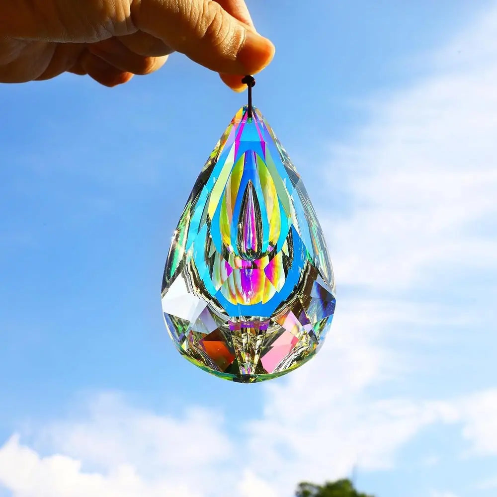 Rynx | Hanging Crystal Sun Catcher – Fascinating Rainbow Light Effects