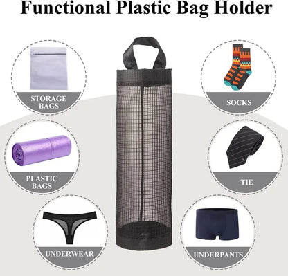 Rynx | Hanging Mesh Organizer for Bags – Neatly Store Plastic Bags