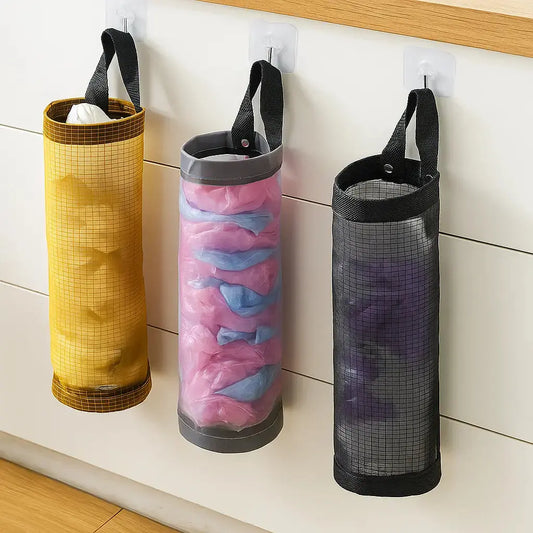 Rynx | Hanging Mesh Organizer for Bags – Neatly Store Plastic Bags