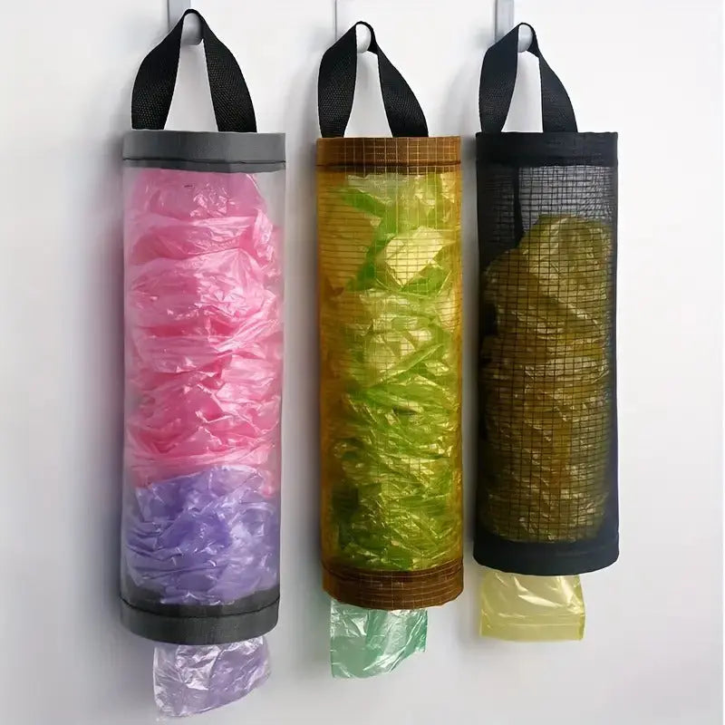 Rynx | Hanging Mesh Organizer for Bags – Neatly Store Plastic Bags