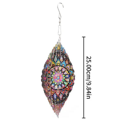 Rynx | Hanging Wind Chime made of Metal for Balcony and Garden