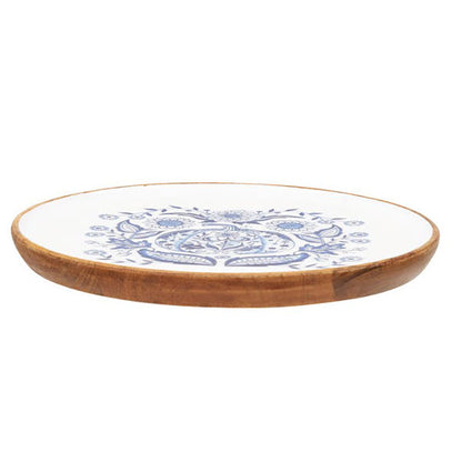 Rynx | Pumpkin Serving Tray | Blue Harvest