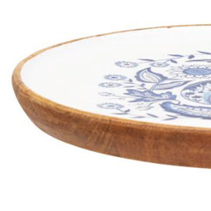 Rynx | Pumpkin Serving Tray | Blue Harvest