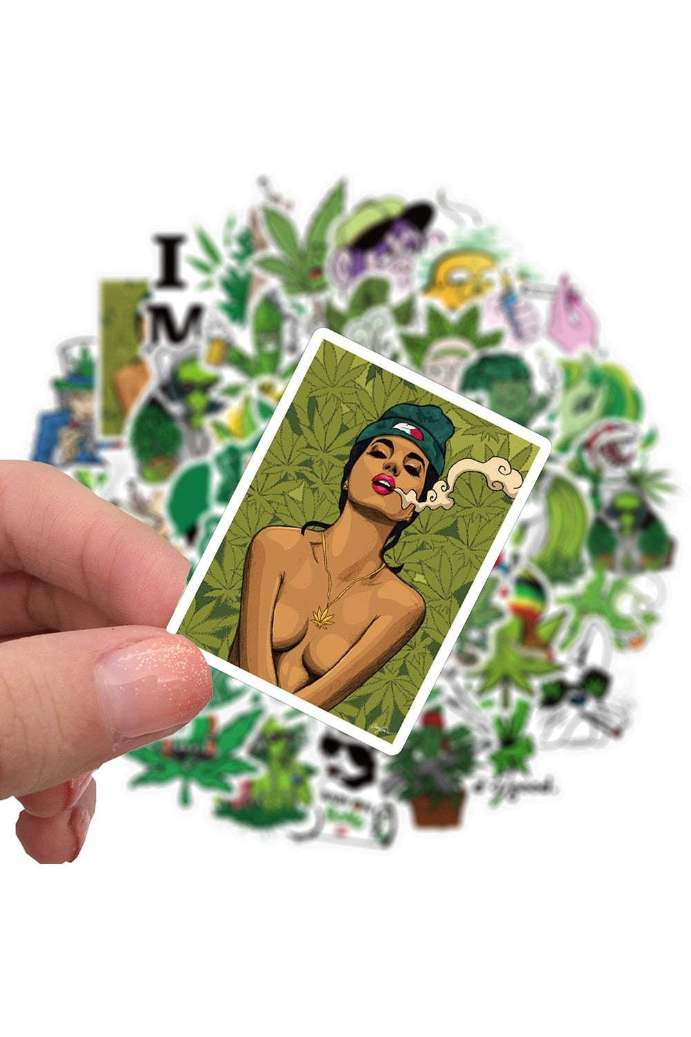 Rynx | Trippy-leaves sticker