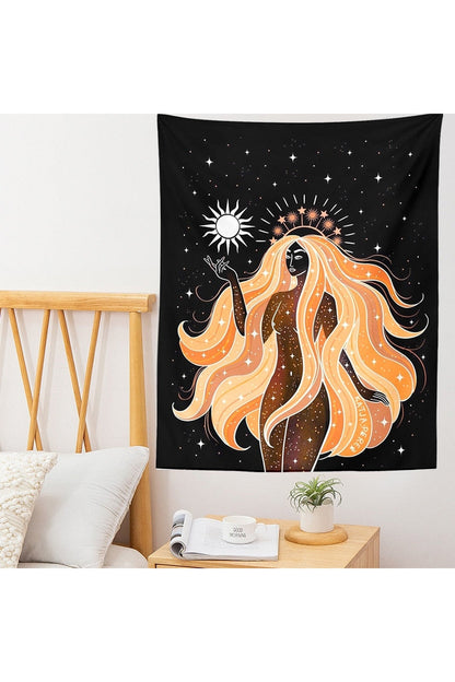 Rynx | Phase Girl Psychedelic Tapestry
