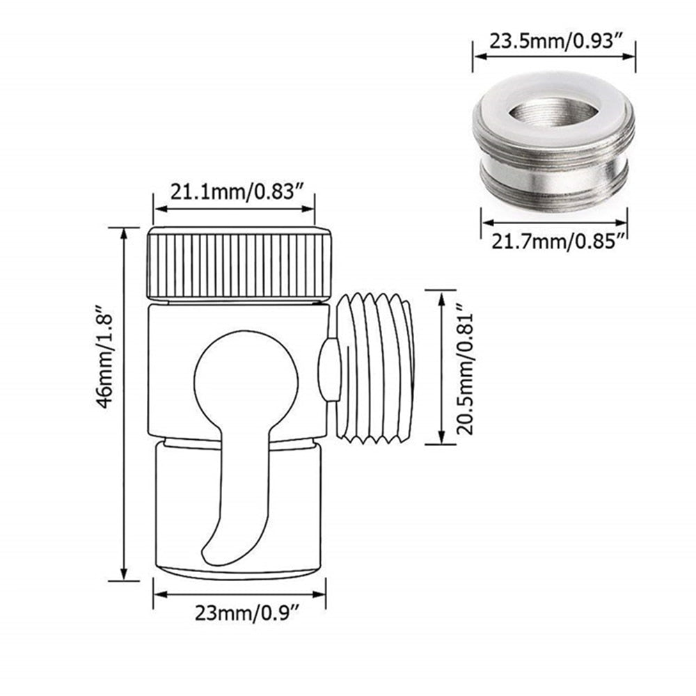 Rynx | Universal Faucet Adapter Splitter