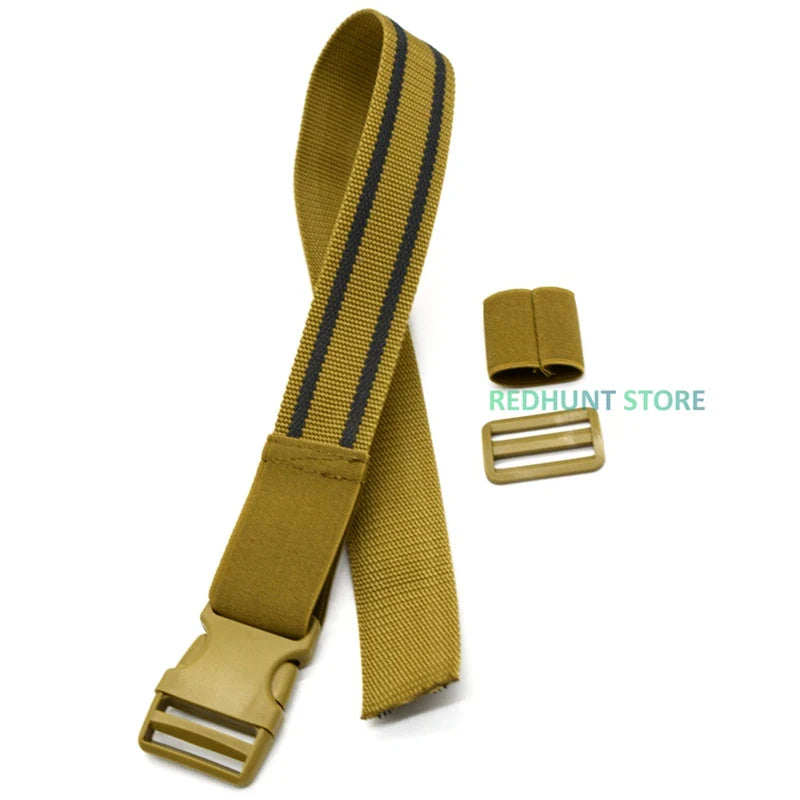 Rynx | Tactical Drop Leg Holster QLS 19/22 – Mid-Low Belt Universal Pistol Holster with Elastic Thigh Strap for Hunting