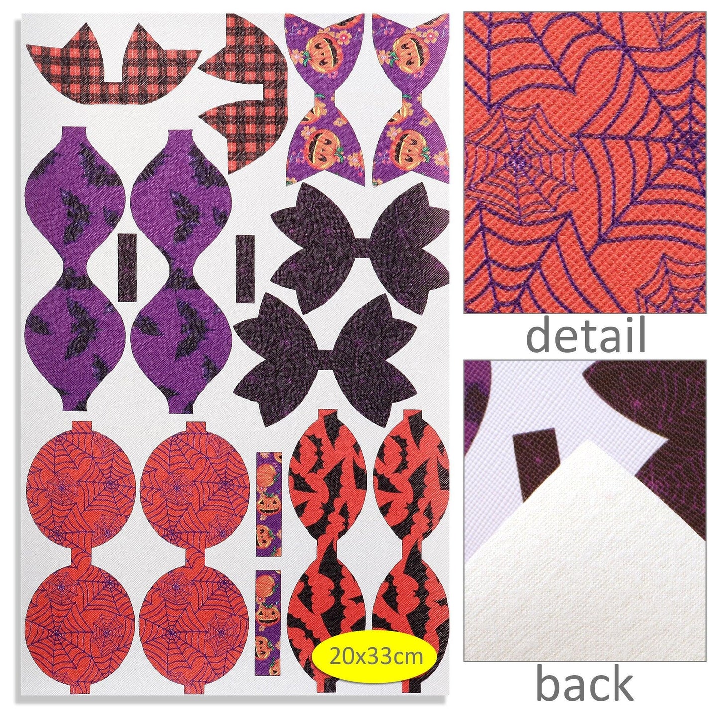 Rynx | Spooky Season Cartoon Leather DIY Craft Kit: Creative Project Bundle