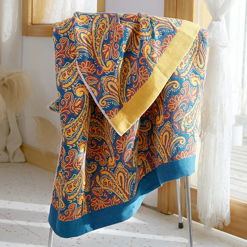 Rynx | Paisley Print Blanket