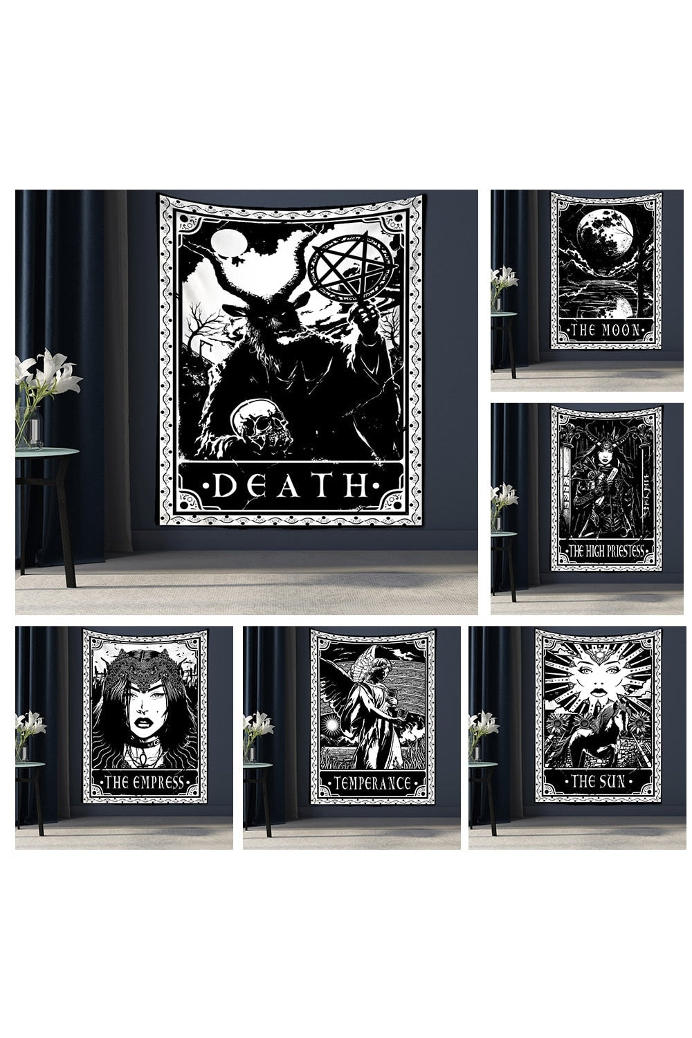 Rynx | Grim Tarot Tapestry