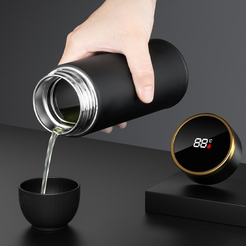 Rynx | Thermos Bottle for Tea - Temperature Display - Perfect Heat Retention
