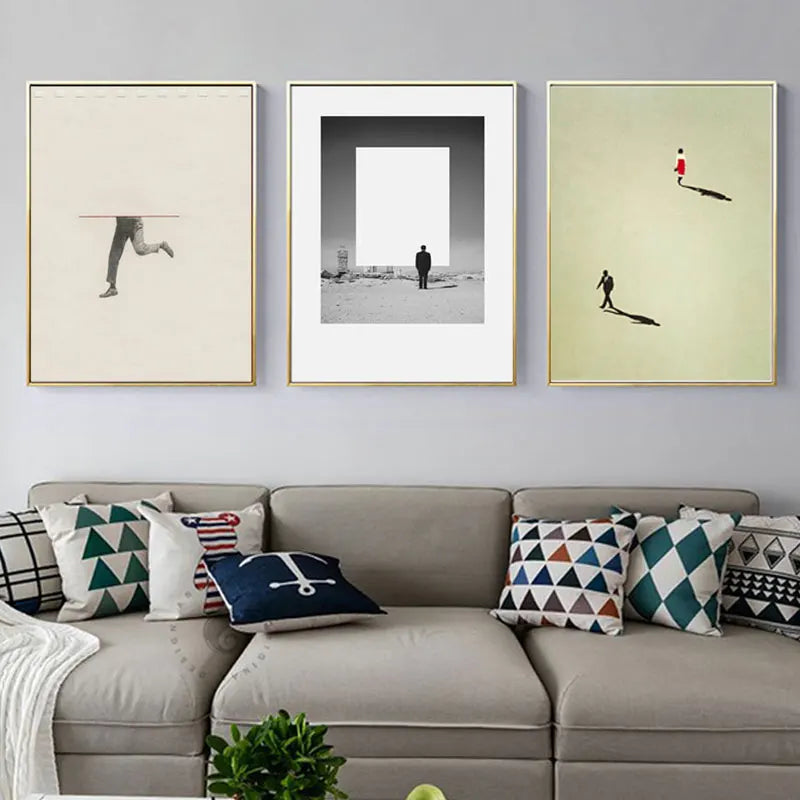 Rynx | Geometry Canvas Poster