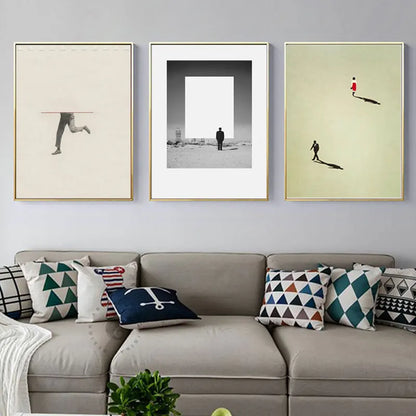 Rynx | Geometry Canvas Poster