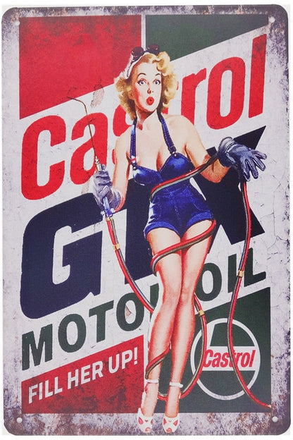 Rynx | Service Girl Vintage Poster