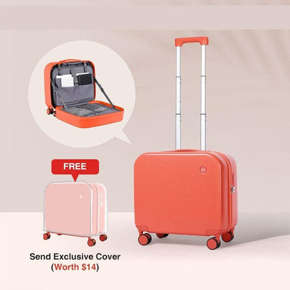 Rynx | Sleek and Stylish Women's Premium Patent Spinner Carry-On for Modern Travelers