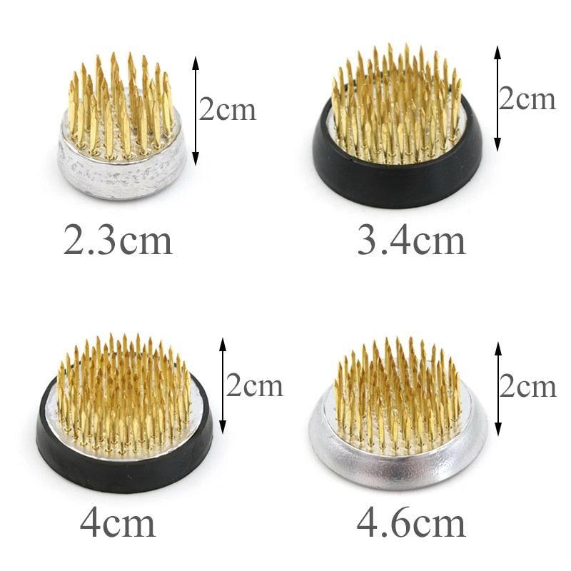 Rynx | Elegant Brass Kenzan Tool for exquisite Flower Arrangements