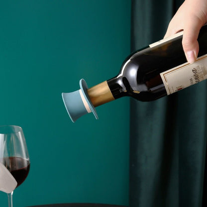 Rynx | Reusable Silicone Cylinder Hat Wine Stopper