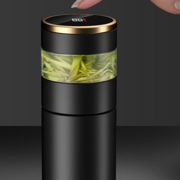 Rynx | Thermos Bottle for Tea - Temperature Display - Perfect Heat Retention