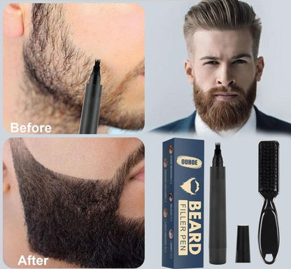 Rynx | Beard Filler Set - Tighter and Fuller Beard For All Men!
