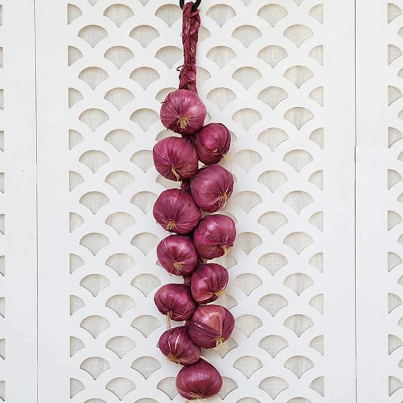 Rynx | Life-like Garlic String Decoration for Home, Garden and Event Style – M6CE