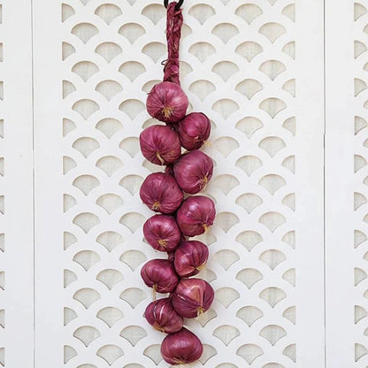 Rynx | Life-like Garlic String Decoration for Home, Garden and Event Style – M6CE