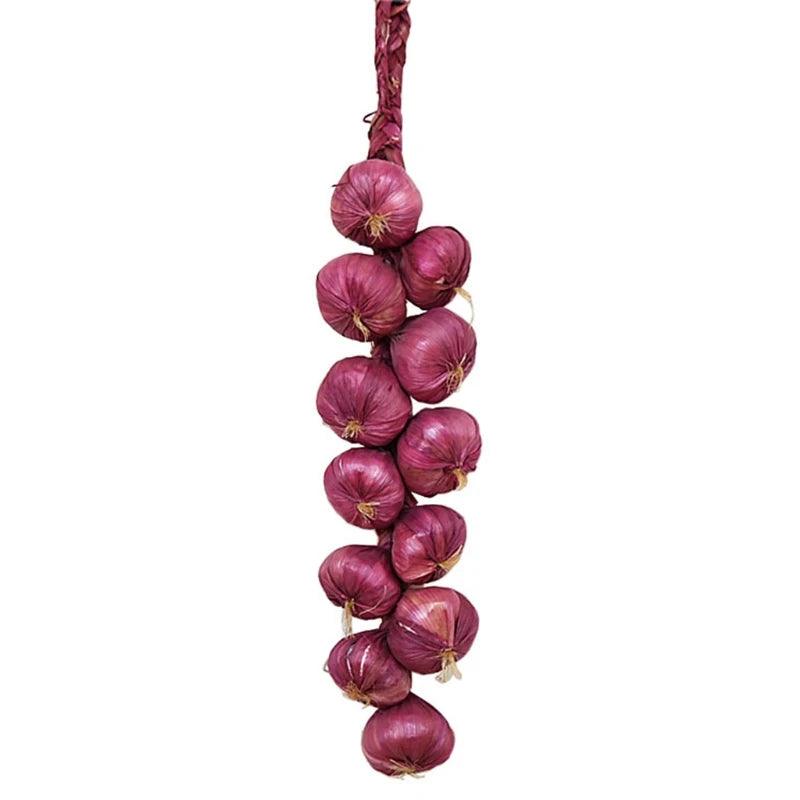 Rynx | Life-like Garlic String Decoration for Home, Garden and Event Style – M6CE
