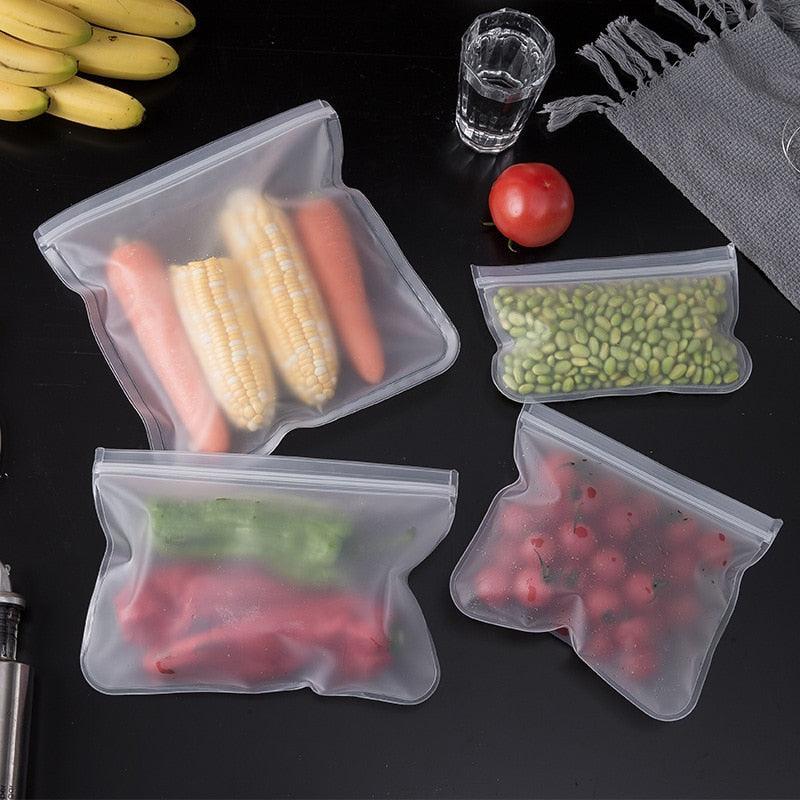 Rynx | Eco-friendly silicone food storage bags - Keep your food effortlessly fresh