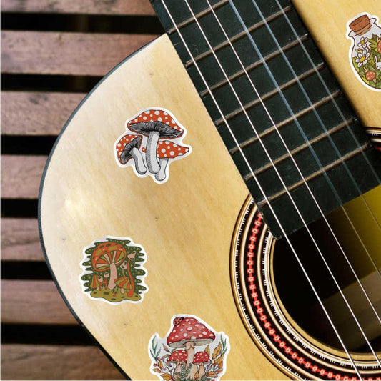 Rynx | Enchanting Mushroom Sticker Art Collection