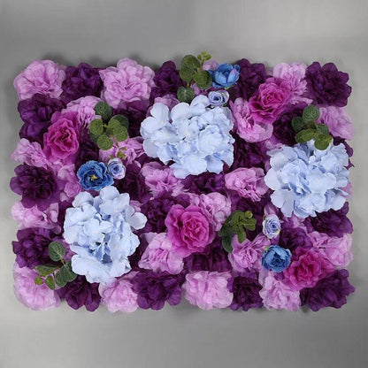 Rynx | Elegant Flower Wall Art Handmade with Cotton, Silk and Artificial Flowers
