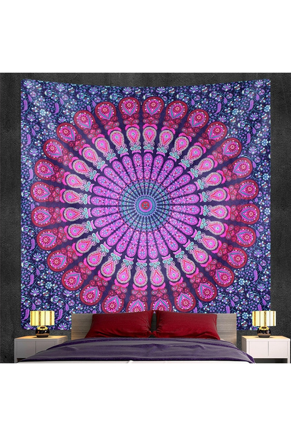 Rynx | Trippy Mandala Wall Tapestry