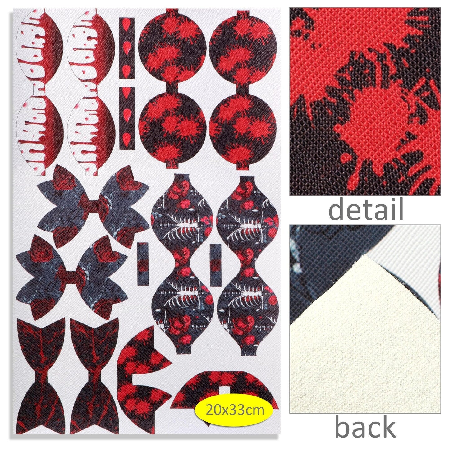 Rynx | Spooky Season Cartoon Leather DIY Craft Kit: Creative Project Bundle