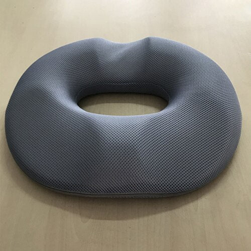 RYNX | Donut Pillow | Relief for Hemorrhoids, Coccyx, Ulcers, and Tailbone Pain Gray