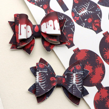 Rynx | Spooky Season Cartoon Leather DIY Craft Kit: Creative Project Bundle