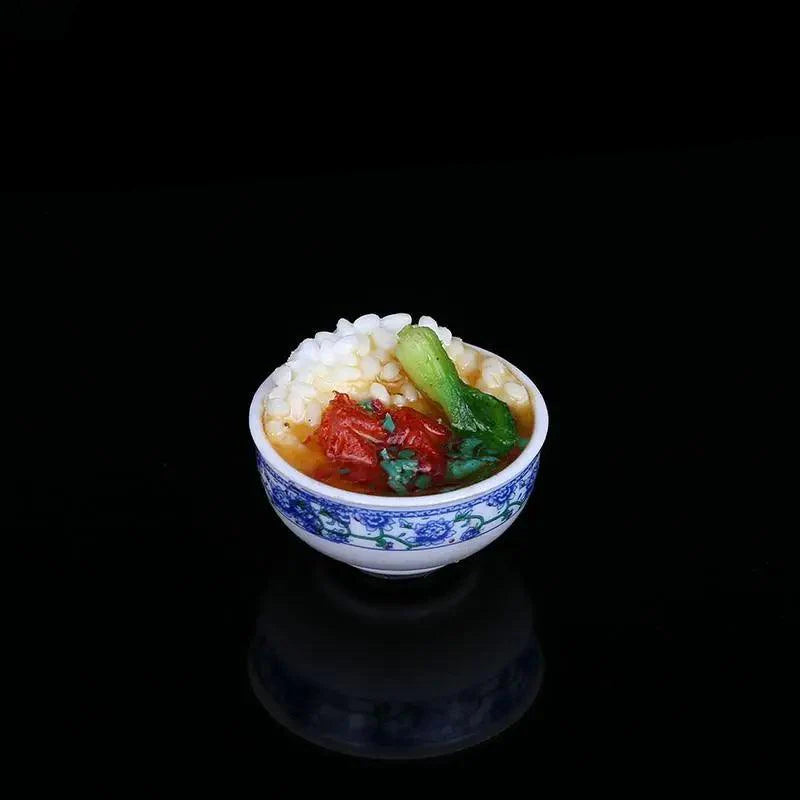 Rynx | Enchanting Mini Chinese Cuisine Bowl Playset - Cute Decorative Items for Children and Home