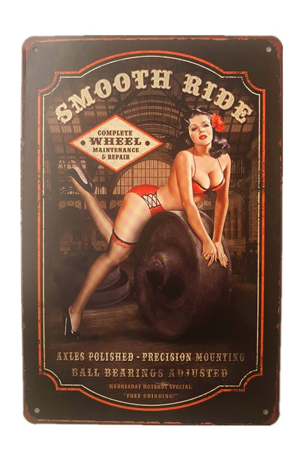 Rynx | Service Girl Vintage Poster