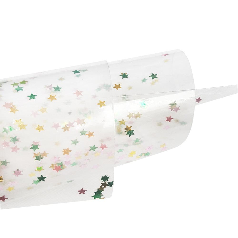 Rynx | Shiny star and heart PVC craft sheets for artistic creations