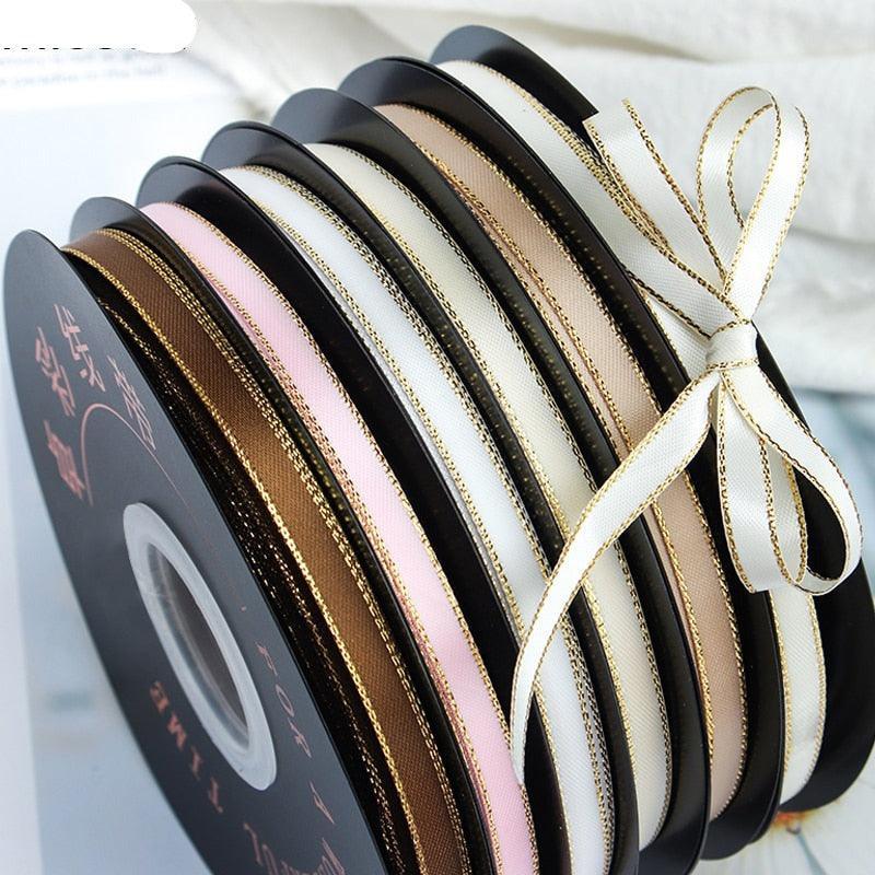 Rynx | Luxe shimmering satin craft ribbon collection - 50 yards premium quality for DIY masterpieces