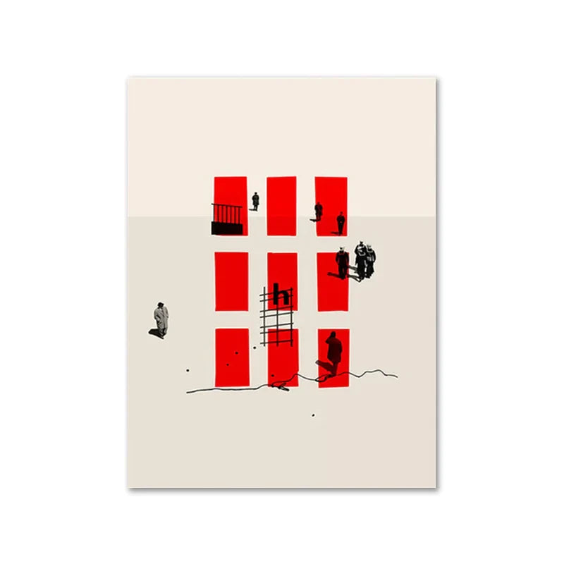 Rynx | Geometry Canvas Poster