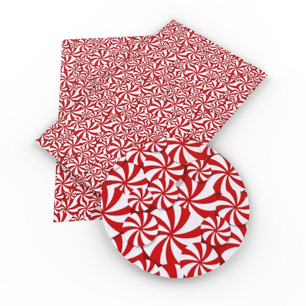 Rynx | Crimson Holiday Faux Leather Craft Set - DIY Festive Fabric Set