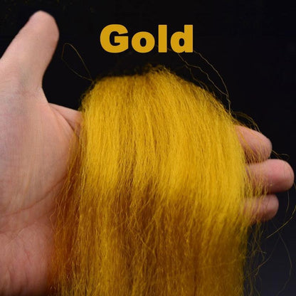 Rynx | Premium Fly-Tying Fiber Set: 12 Vibrant Colors for Creative Streamer Designs
